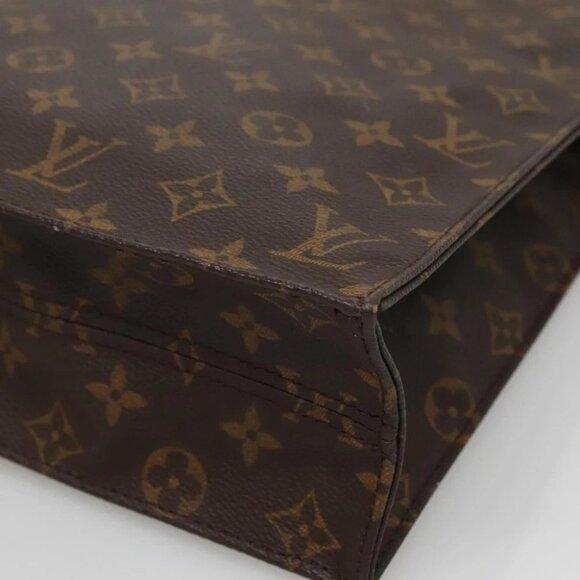 LOUIS VUITTON Monogram Sac Plat Hand Bag - Picture 7 of 15